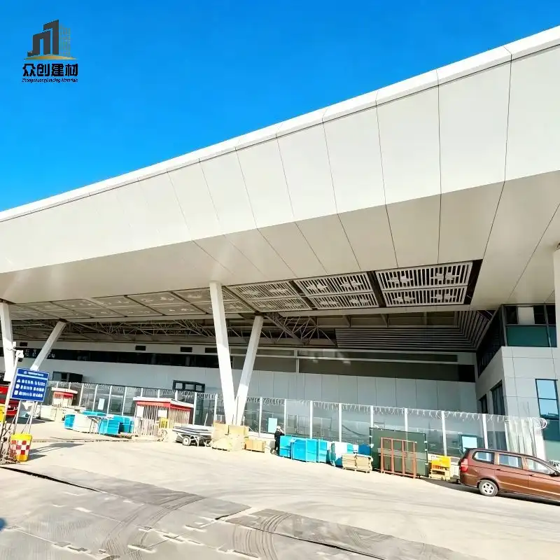 HSR Station Aluminum Facade Panels